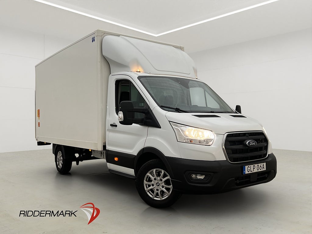 Ford transit 350 BAKGAVELLYFT Värm CARPLAY Moms 1-ÄGARE