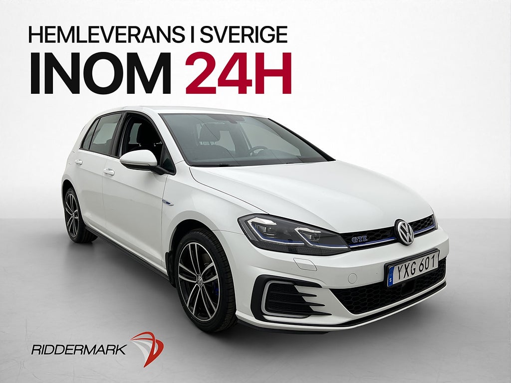 Volkswagen Golf 1.4 TSI GTE CarPlay Adaptiv-Fart 0.17l/mil
