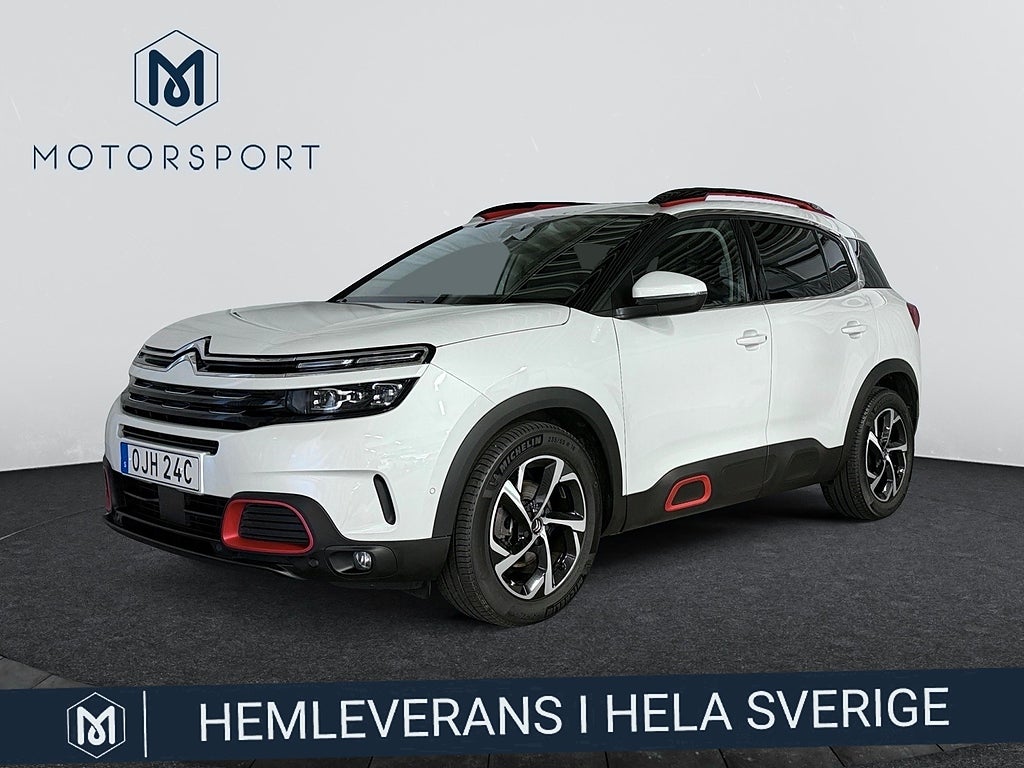 Citroën C5 Aircross 180hk Pano 360° Adap-Farth Massage Värmare Skinn