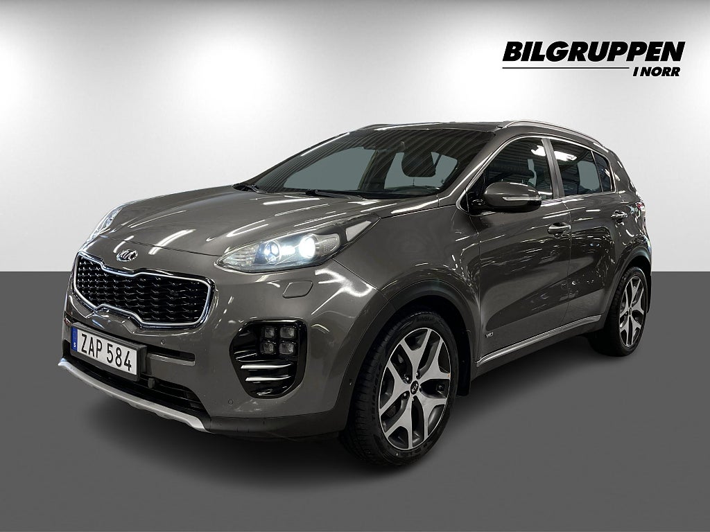 Kia Sportage 2.0 CRDi AWD GT-Line (V-hjul, Drag, Värmare)