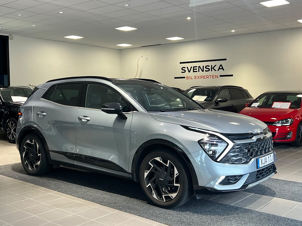 Kia Sportage PHEV GT-LINE AWD 265hk/Pano/Läder/BLiS/360° kamera/H-K