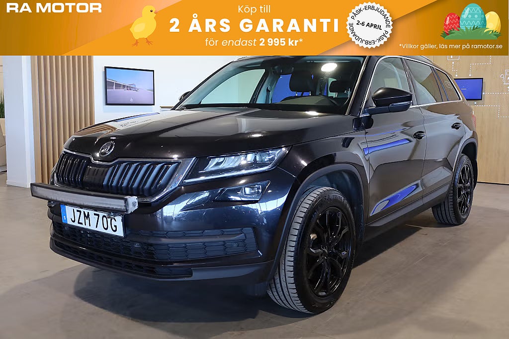 Skoda Kodiaq TDI 190hk 4x4 7-Sits |Drag|D-värm|Cockpit|Läder| 2019