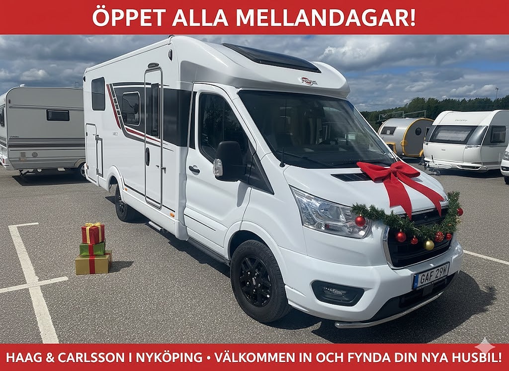 Bürstner Lineo 690, Ford 155 hk, Aut, 3500 kg, DEMO 250 mil 