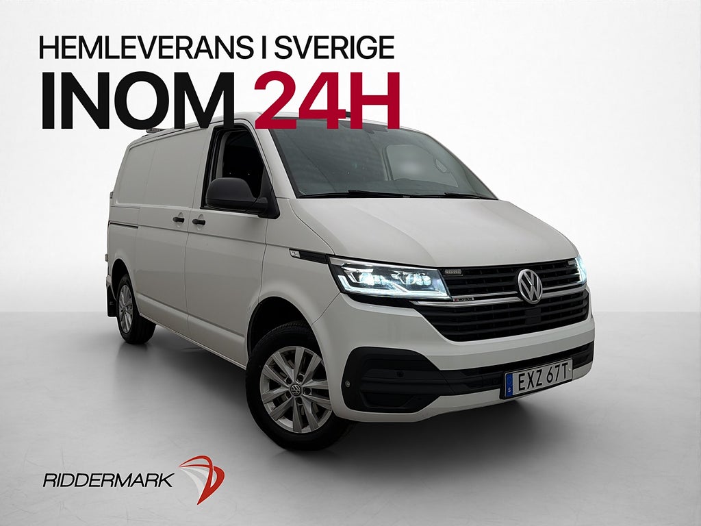 Volkswagen Transporter 4M Värm LED Drag Kamera CARPLAY Moms