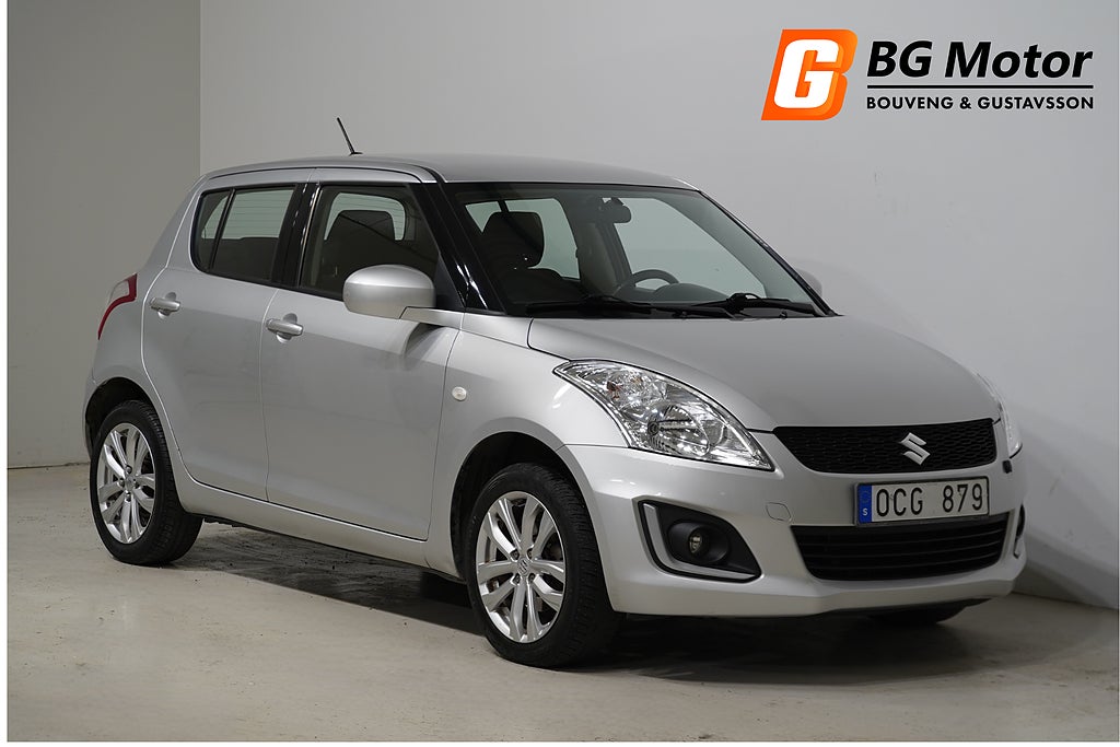 Suzuki Swift 1.2 16V VVT 94HK 4x4 Motorvärmare/AC/690kr skatt