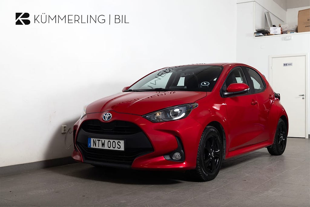 Toyota Yaris Hybrid CVT Active Backkamera Rattvärme Euro 6 MOMS