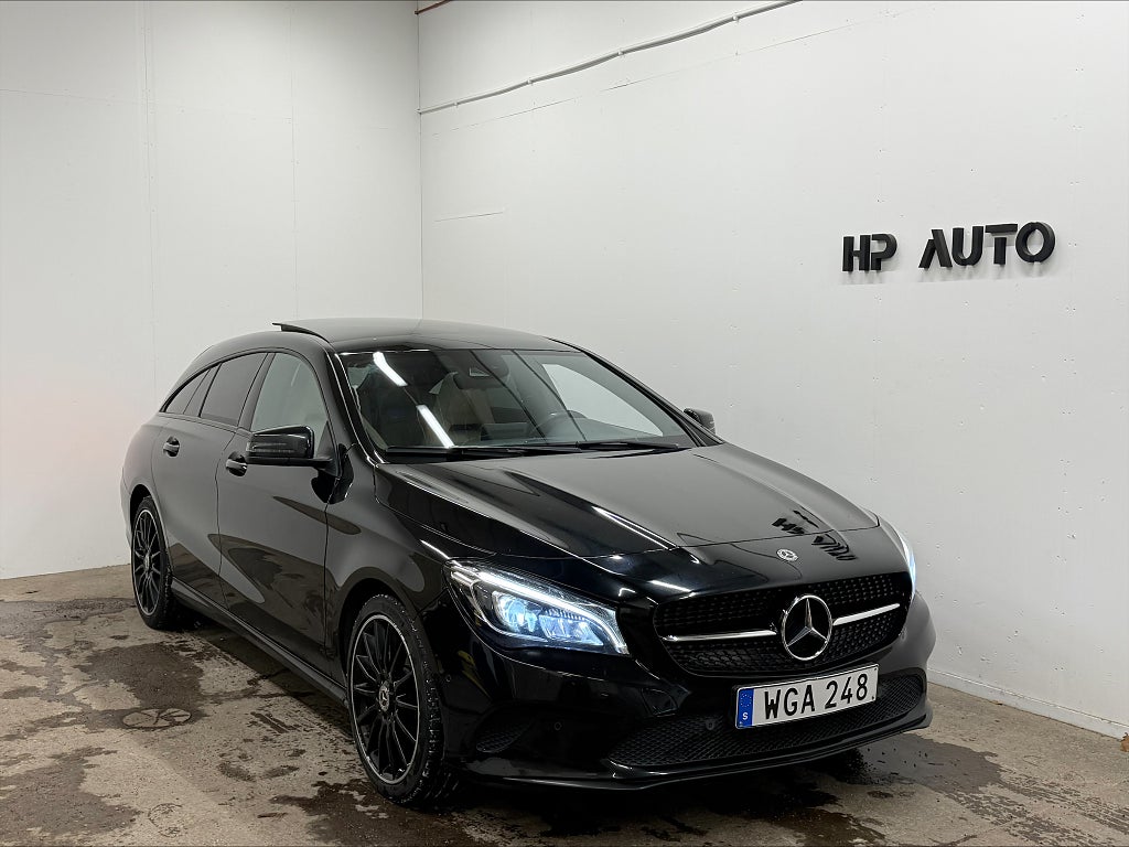 Mercedes-Benz CLA 220d 4M 177hk Dragkrok Pano H&K-ljud Skinn S&V