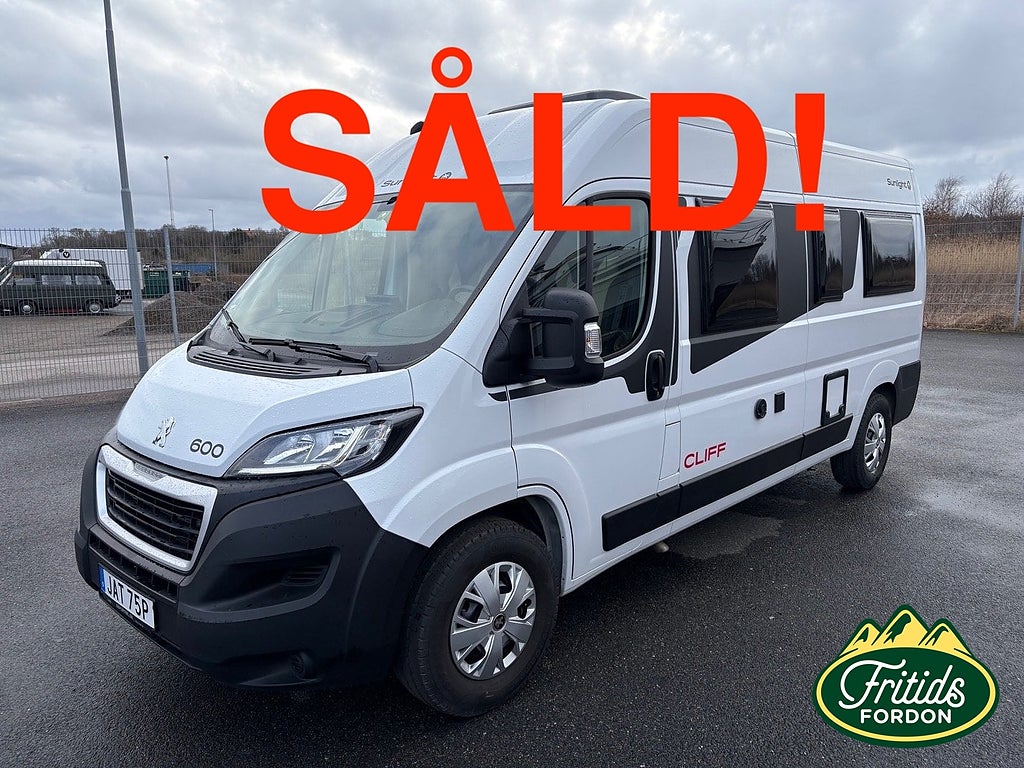 Sunlight Cliff 600 Peugeot Boxer 2.2 BlueHDI (103 kW / 140 hk) Euro 6