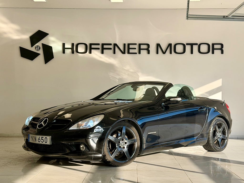 Mercedes-Benz SLK 200 Kompressor AMG SPORT |EL CABRIO |H&K | FARTHÅLLARE 
