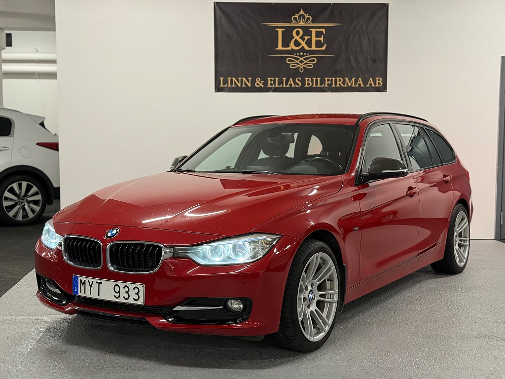 BMW 320 d Touring Steptronic S-line 1ÅRSGARANTI/FRILEVERANS