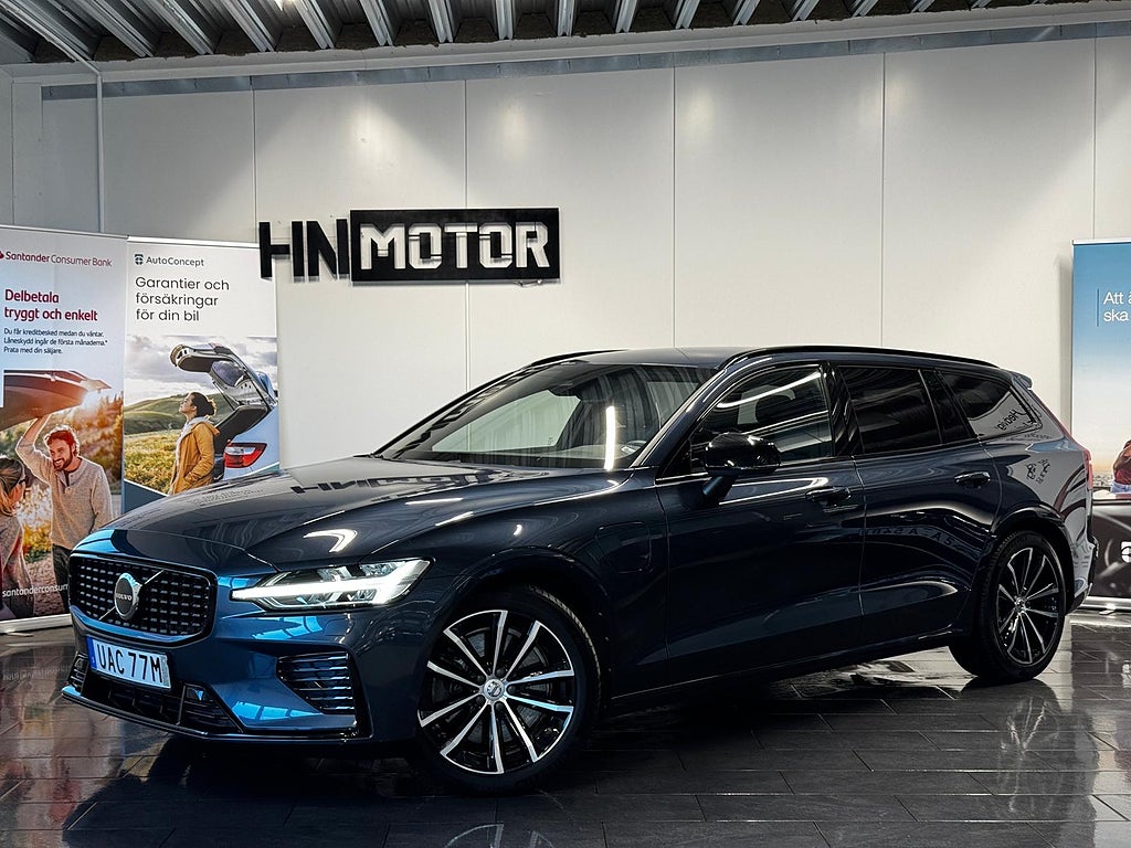 Volvo V60 Recharge T6 AWD R-Design |H/K|Orrefors|BLIS|BKam|