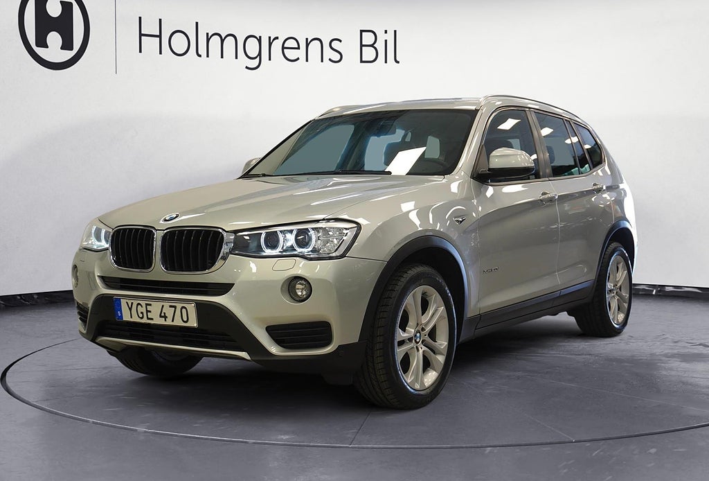 BMW X3 xDrive20d Aut Drag PDC HiFi Servad | Ränta 3,95%