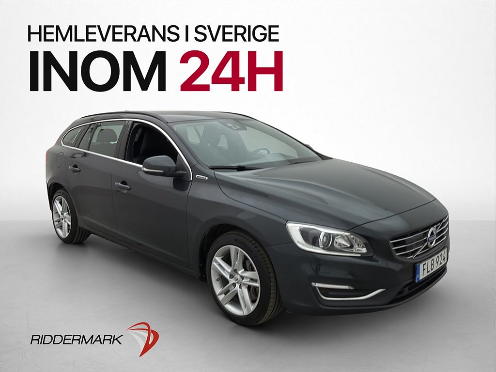Volvo V60 Plug-in Hybrid AWD 231hk Classic VOC Navi