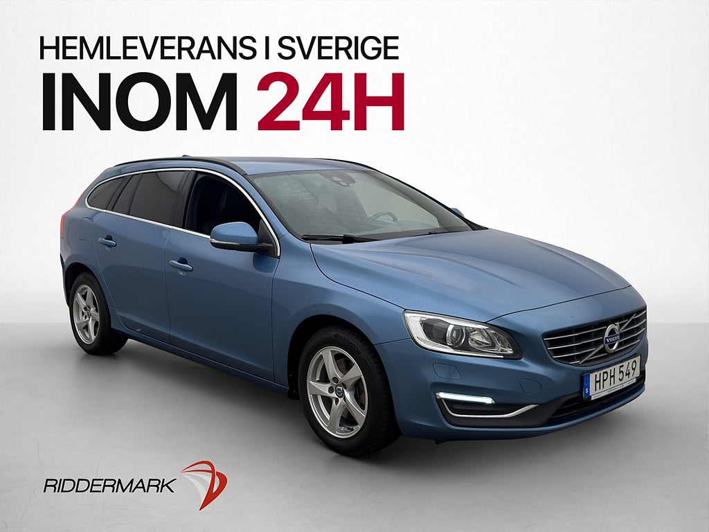 Volvo V60 D3 Momentum VOC Värmare Sensorer Halvskinn