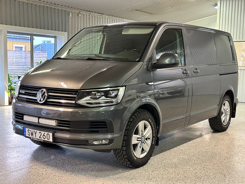 Volkswagen Transporter T30 2.0 TDI BMT 4M MOMS 180HK 2x-Dörr