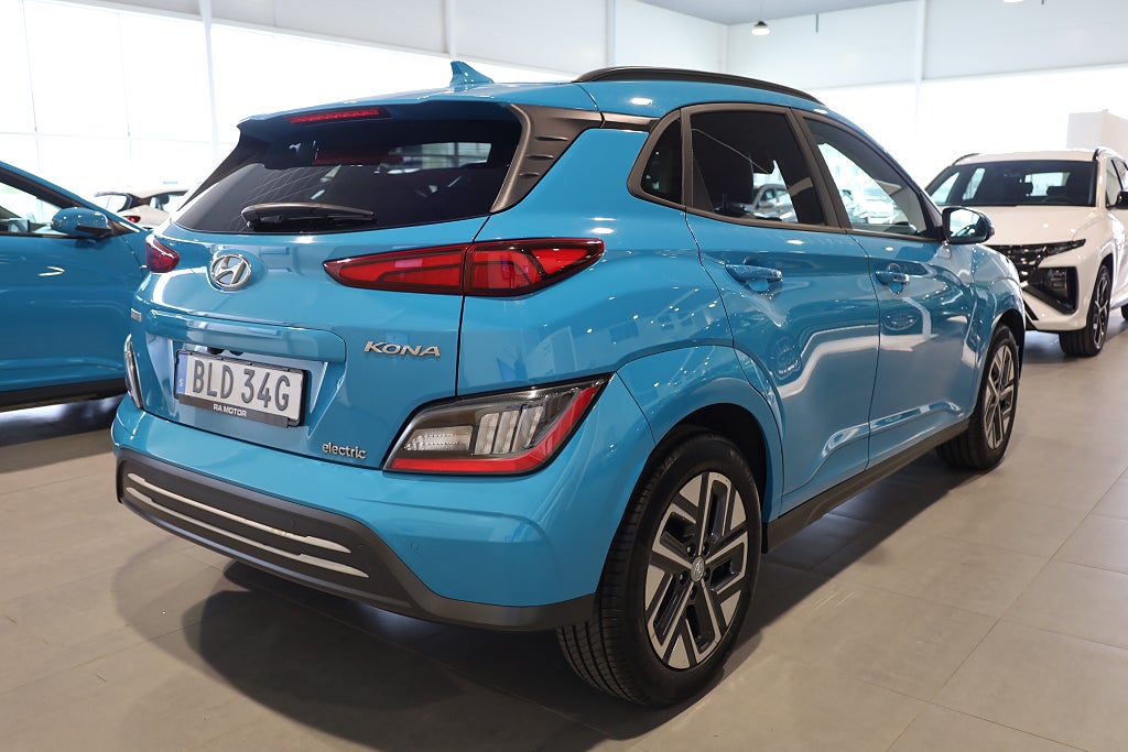 Hyundai Kona 39.2 kWh Essential Navi Kamera Krell Leasbar Rattvärme 2022