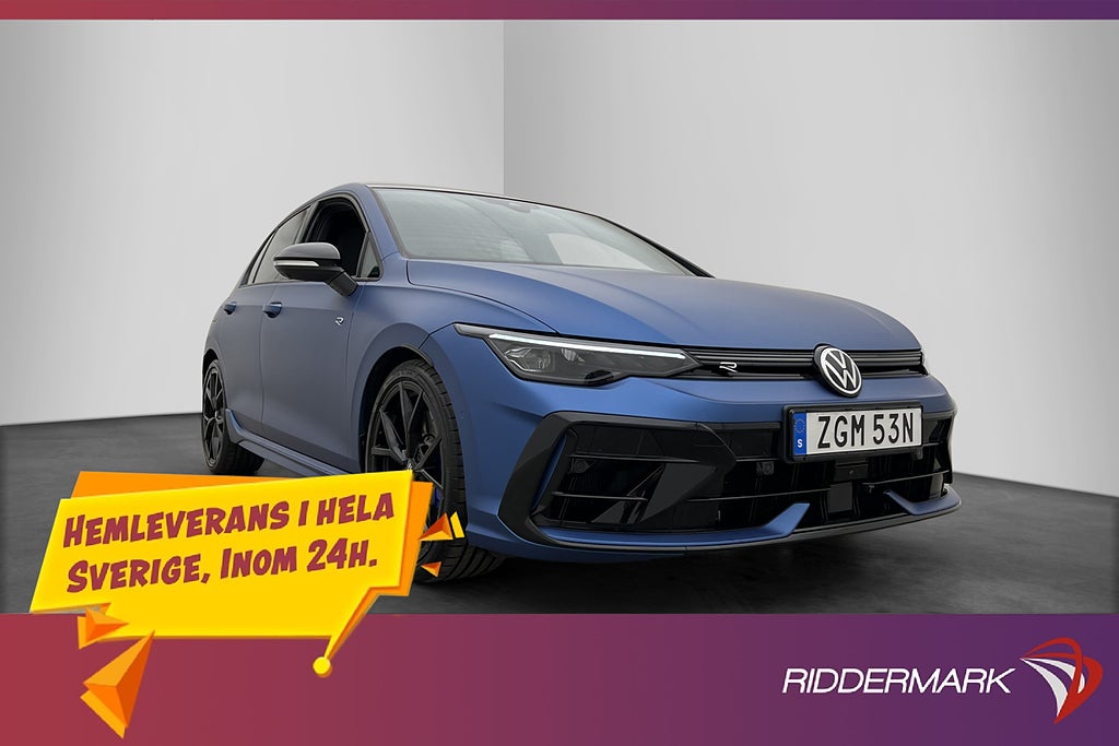 Volkswagen Golf R 333hk Akrapovic Taklucka DCC H/K HUD 360°