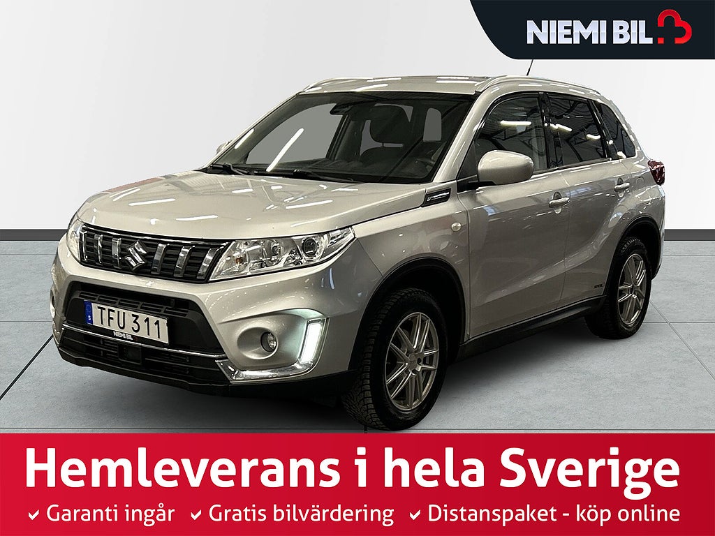 Suzuki Vitara 1.0 Auto AWD S&V-hjul/AdaptivFart/Carplay/Kamera/Drag