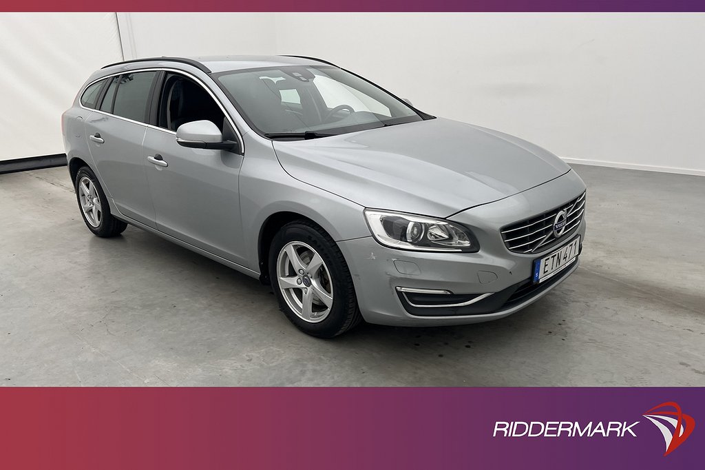 Volvo V60 D2 115hk Momentum Värmare Sensorer Rattvärme Drag