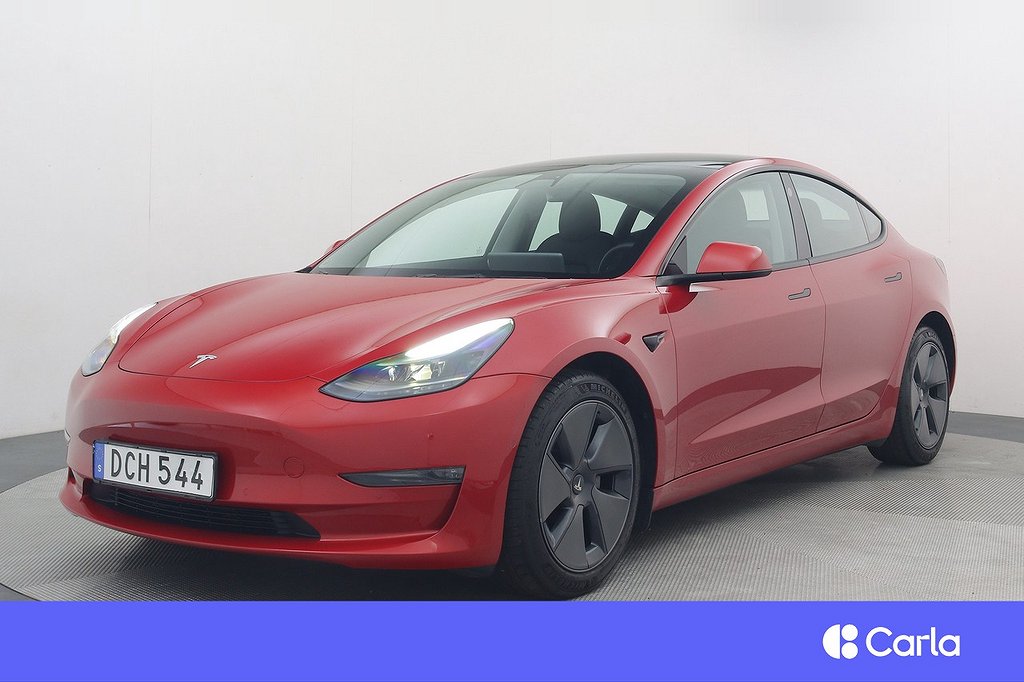 Tesla Model 3 Long Range AWD Refresh AP Pano Drag V-hjul