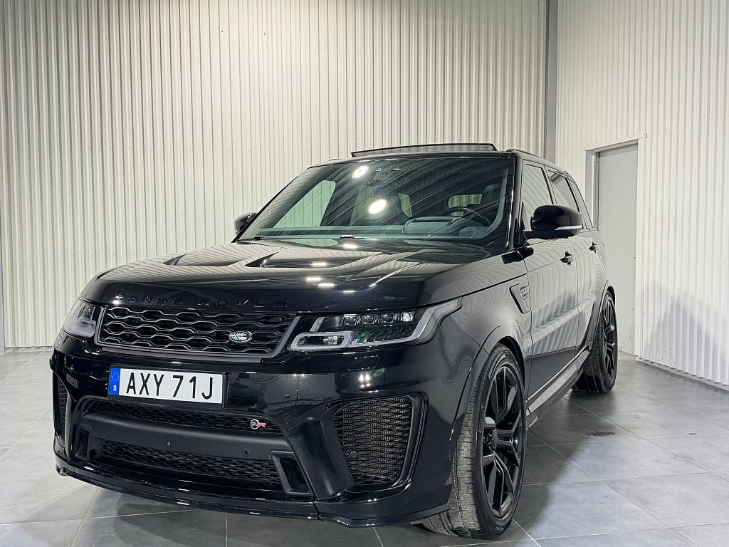 Land Rover Range Rover Sport SVR Dynamic, Sport, SVR 575hk