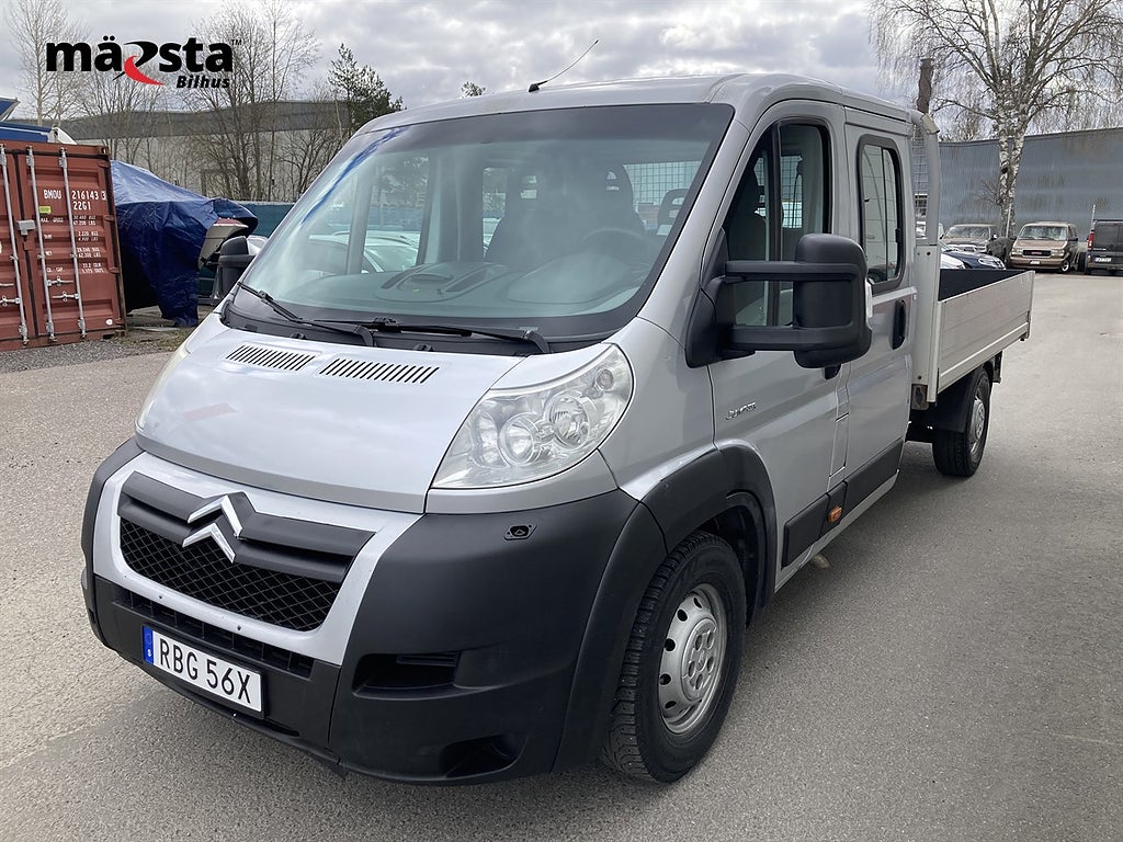 Citroën Jumper 35 Chassi Dubbelhytt Heavy 3.0 HDi (157hk)