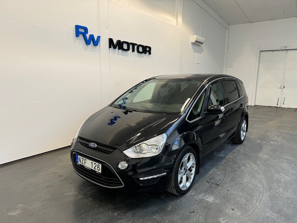 Ford S-Max 2.0 TDCi 163hk Business Pano D-värmare Skinn PDC 