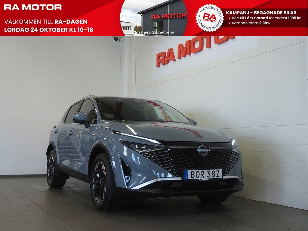 Nissan Qashqai 1.3 DIG-T N-Connecta 360° Navi Pro-Pilot Nybilsgaranti 2025