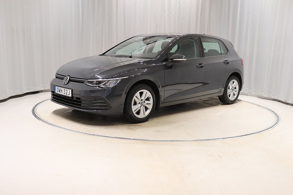 Volkswagen Golf 1.0 TSI 110hk, Sensorer, Carplay, Nav