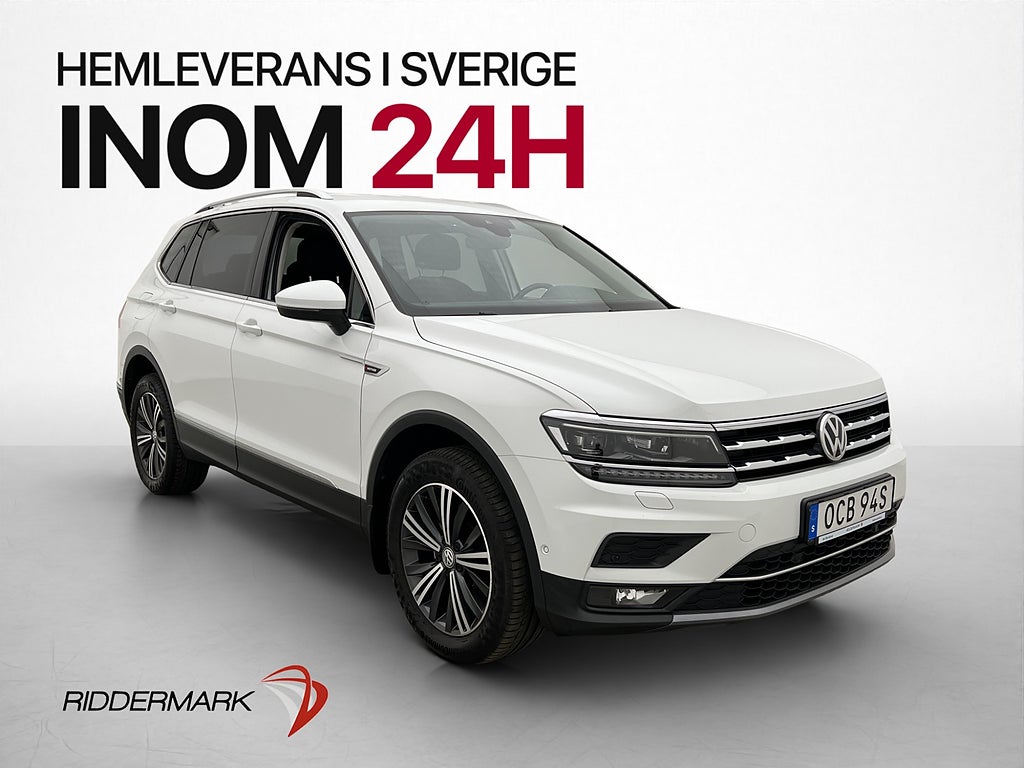 Volkswagen Tiguan Allspace 2.0 TDI 4M 7-Sits Cockpit Värm