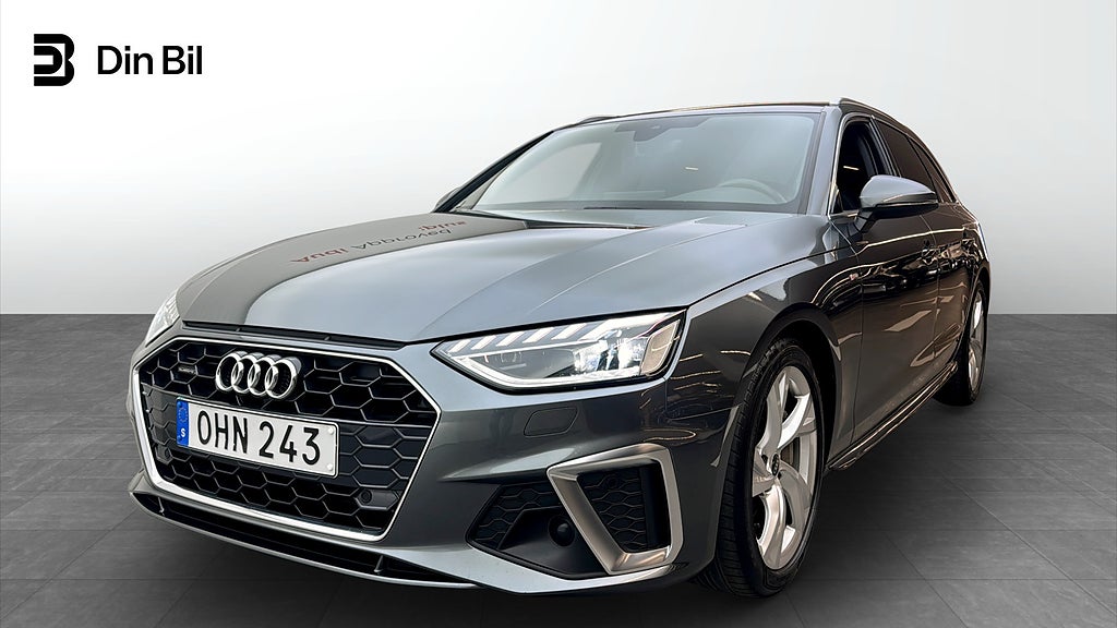 Audi A4 Avant 40 TDI quattro S-line 204hk Backkamera/Drag/Värmar