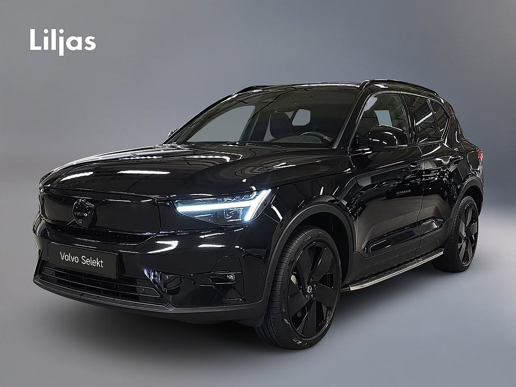 Volvo EX40 Twin Performance Ultra Black/Elbil med Extra Allt