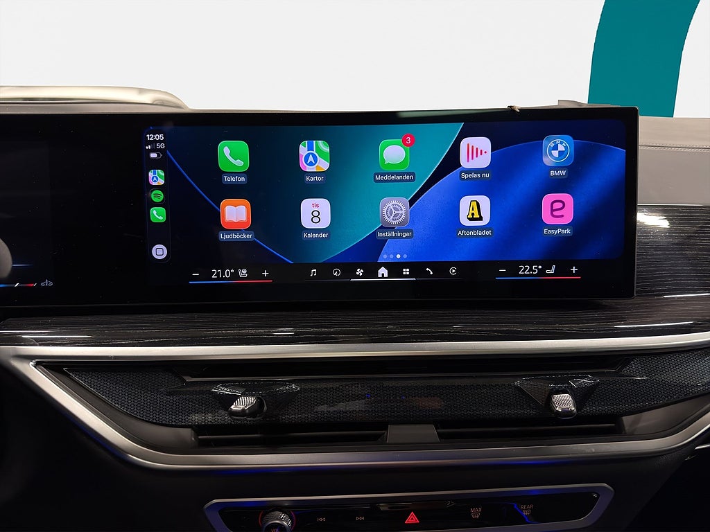 BMW X7 xDrive40d, M-Sport, 6 Sits, Pano, 360, MOMS
