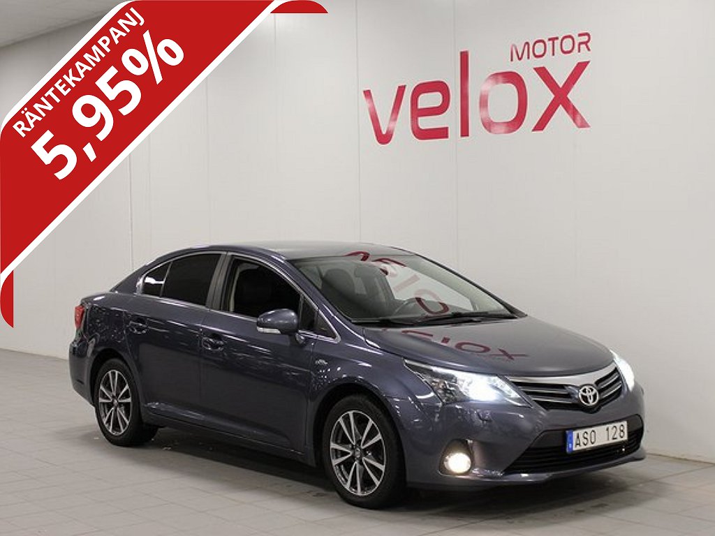 Toyota Avensis Sedan 2.2 D-4D Automat 150hk Nav Kamera 5,95%