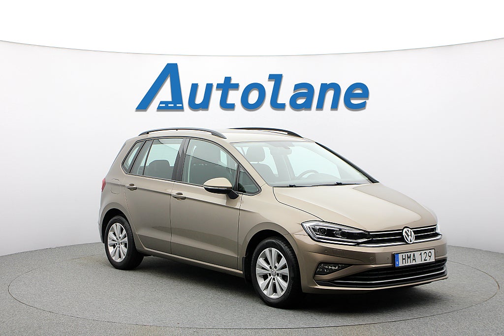 Volkswagen Golf Sportsvan 1.0 TSI Sensorer, CarPlay, Adaptiv 110hk