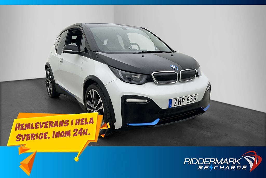 BMW i3s 94 Ah 183hk Comfort Advanced Navi P Sensorer
