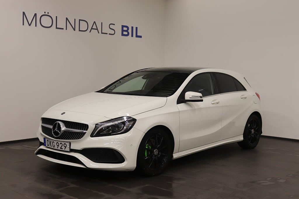 Mercedes-Benz A 180 d AMG Sport Navi Panorama Kamera M-värme