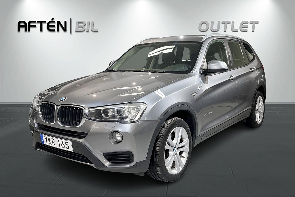 BMW X3 xDrive20d Steptronic 190HK|Dragkrok|Hi-Fi|GPS|