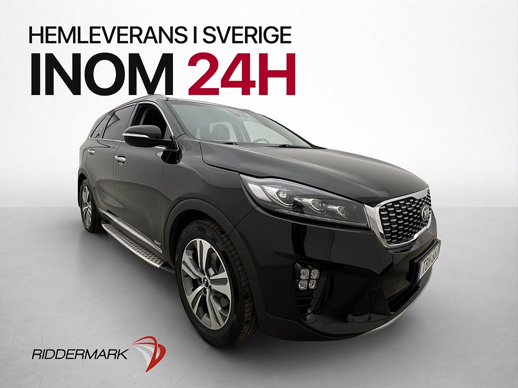 Kia Sorento 2.2 CRDi AWD 7-Sits GT-Line Drag Pano H/K Kamera