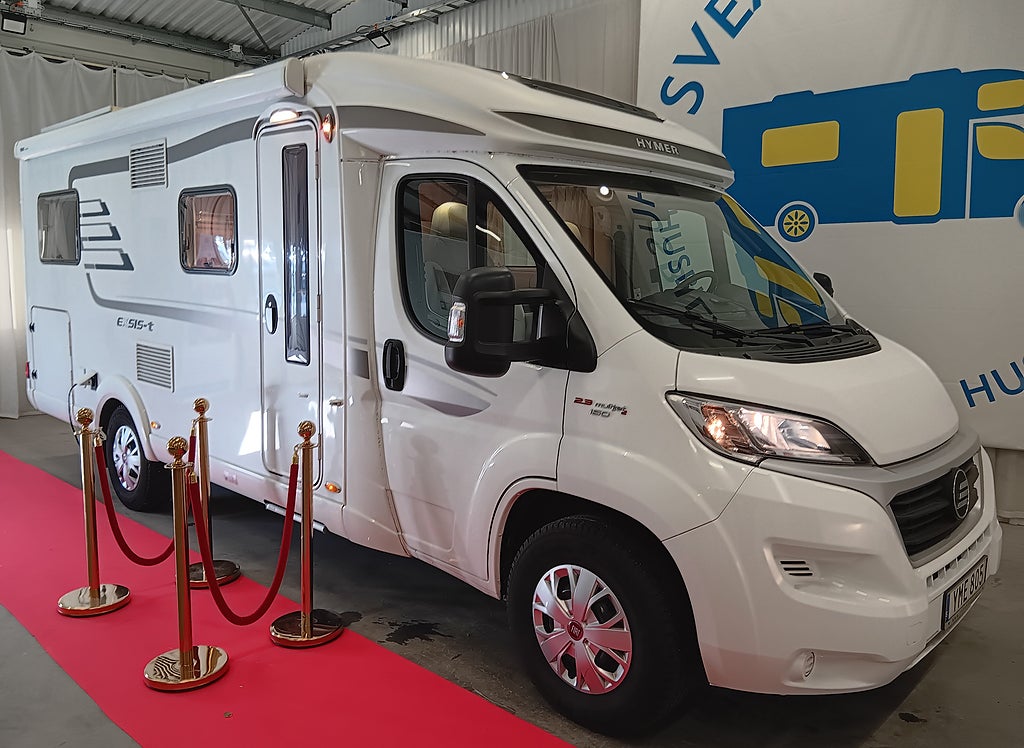 Hymer Exsis 588 FL 18 2xBo.bat Solcell Backkamera VINTERKAMPANJ 