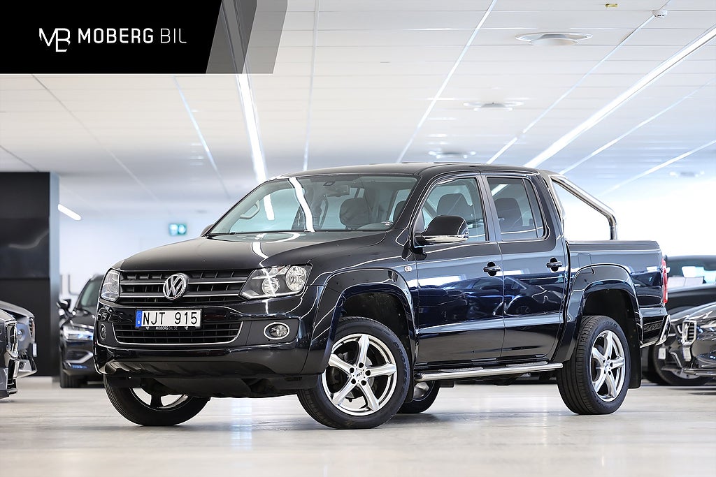 Volkswagen Amarok 2.0 BiTDI 4M 180hk Helg på Moberg! Highline Läder Navi B-Kamera