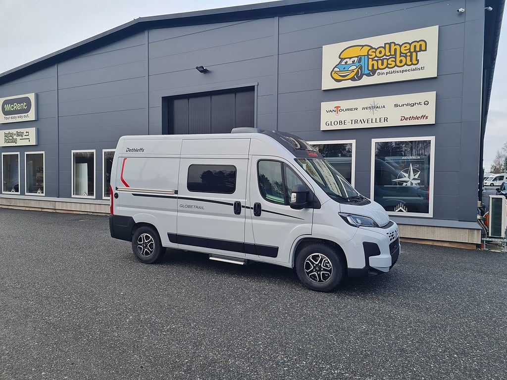 Dethleffs GlobeTrail 540 DR automat, dieselvärme, extra säng