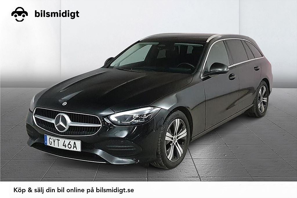 Mercedes-Benz C 220 T d 4M Avantgarde SE Edt Drag Distronic Värmare Artico 200hk