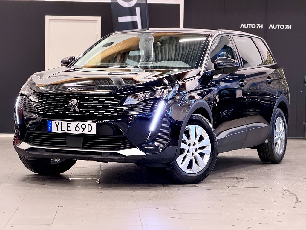 Peugeot 5008 1.2 PureTech 130 Aut / 7-sits / Dragkrok /  