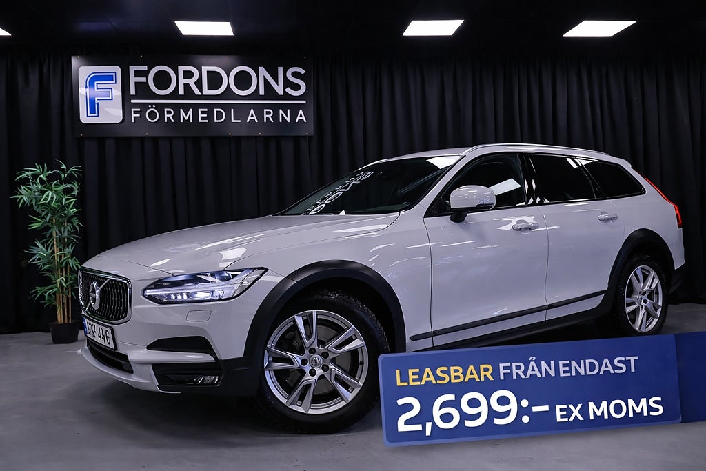 Volvo V90 Cross Country D4 AWD ADVANCED SE III / VÄRMARE / VOC / GPS / LEASBAR