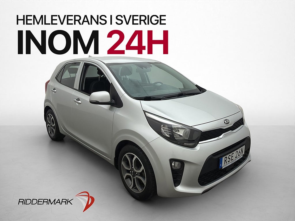 Kia Picanto 67hk Advance Kamera CarPlay Farthållare 0,4l/mil
