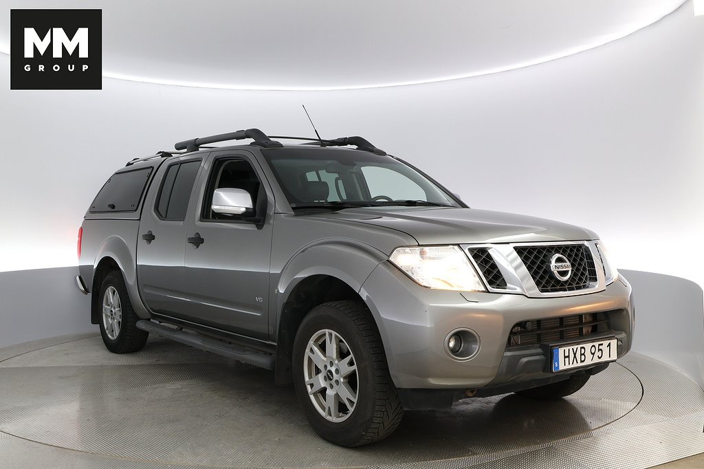 Nissan Navara Dubbelhytt 3.0 dCi V6 4x4/Kamera/Navi/Taklucka/Drag