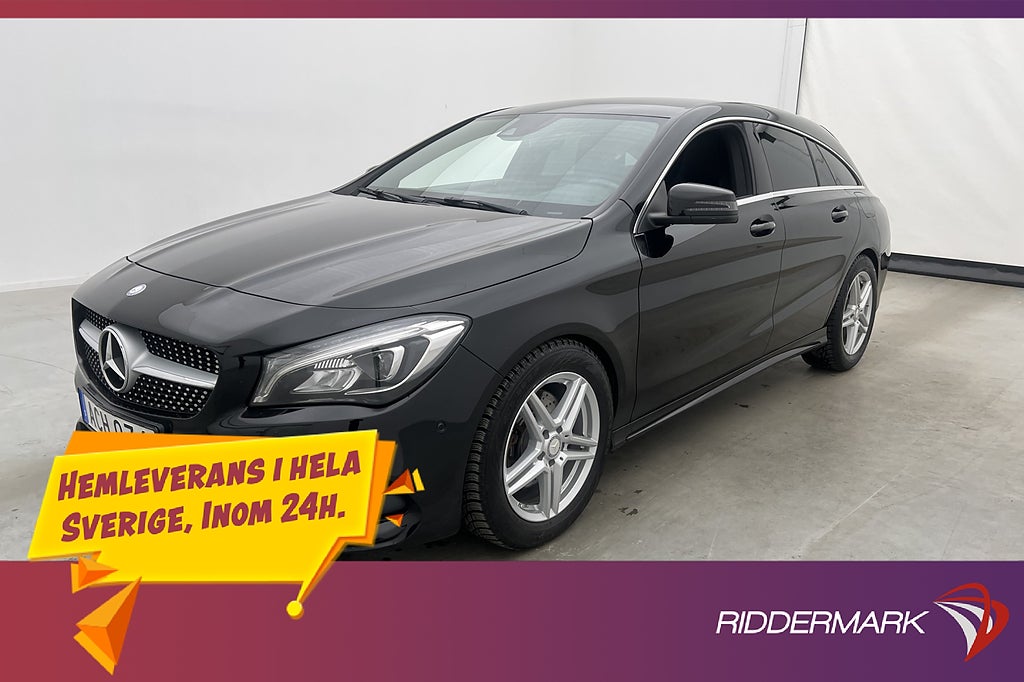 Mercedes-Benz CLA 220 d SB AMG Kamera Halvskinn Bluetooth