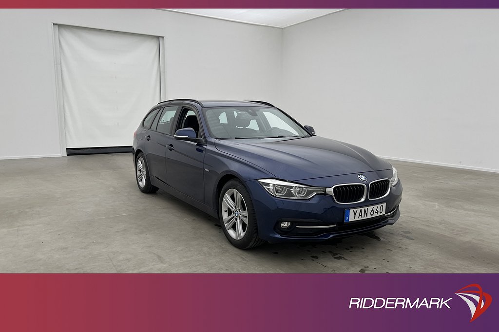 BMW 318 d Touring 150hk Sport line Sensorer 0,41L/mil