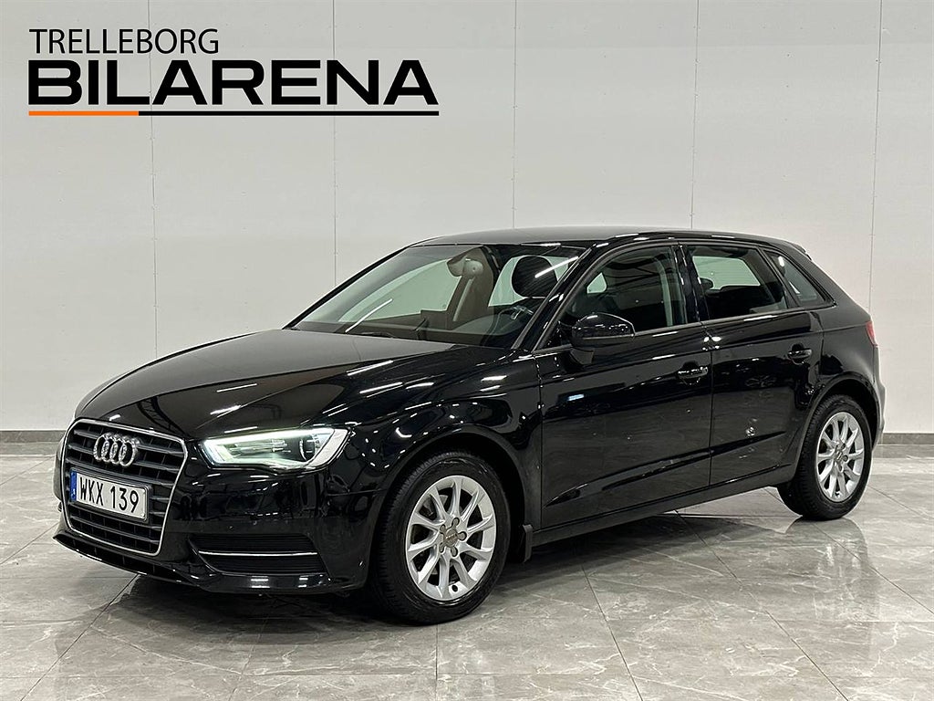 Audi A3 Sportback 1.2 TFSI Manuell, 105hk Attraction, Comfort